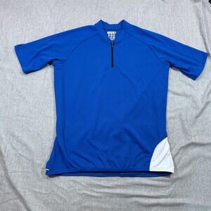 Cannondale Cycling Jersey Mens 2XL Half Zip Pockets Polyester‎ Bike Shirt Top